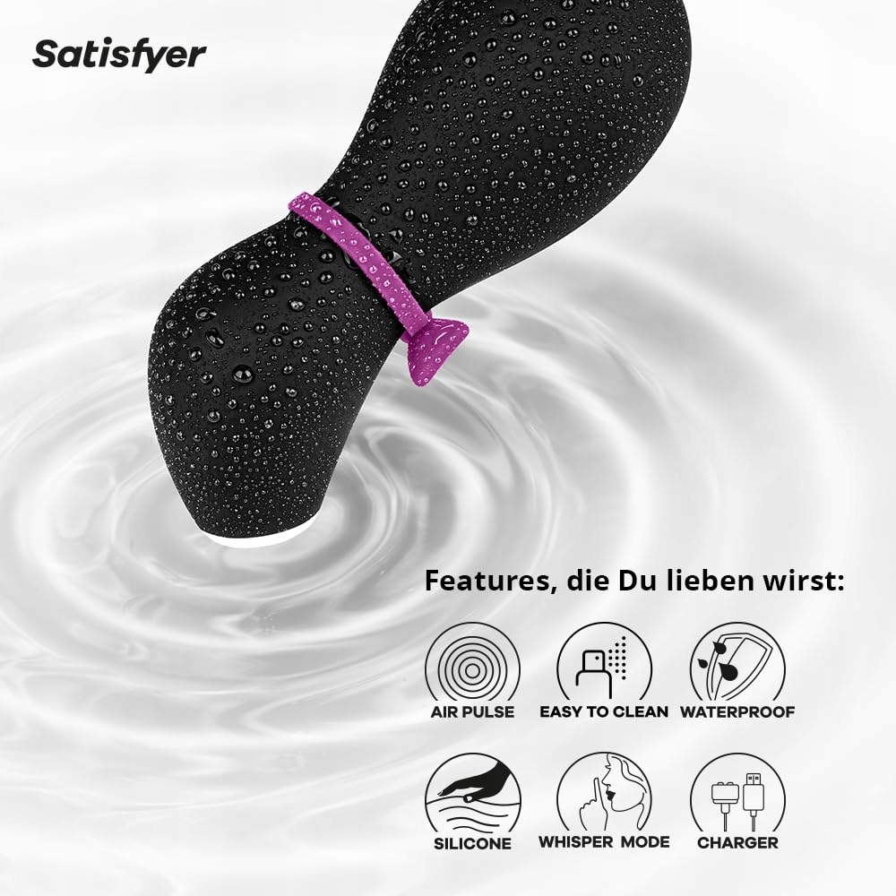 SATISFYER Pro Penguin Next Gen Klitoris Massager 11 Modes Waterproof — miniatura 4