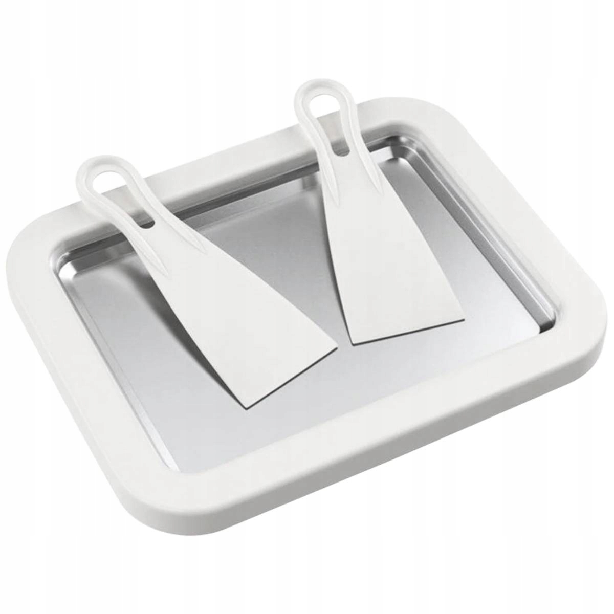 MASZYNA DO LODÓW TAJSKICH TACA DO ZAMRAŻANIA DOMOWE LODY TAJSKIE + PRZEPISY Głębokość produktu 3.5 cm