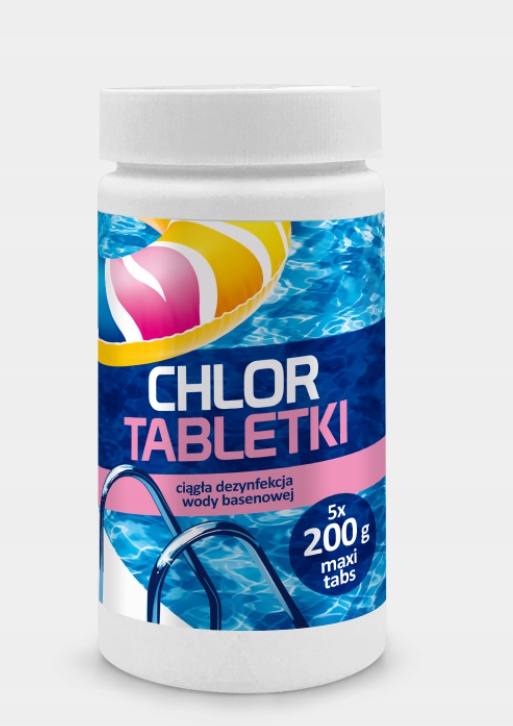 

Gamix Chlor tabletki 5 x 200g 1 kg