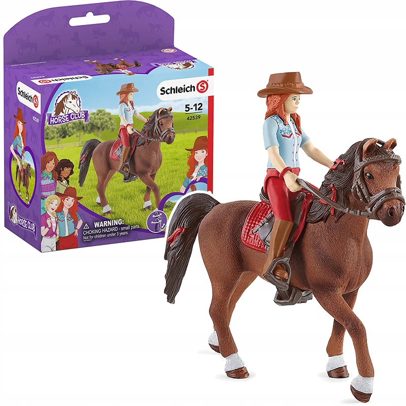 

Hannah Cayenne koń jeździec Horse Schleich 42539