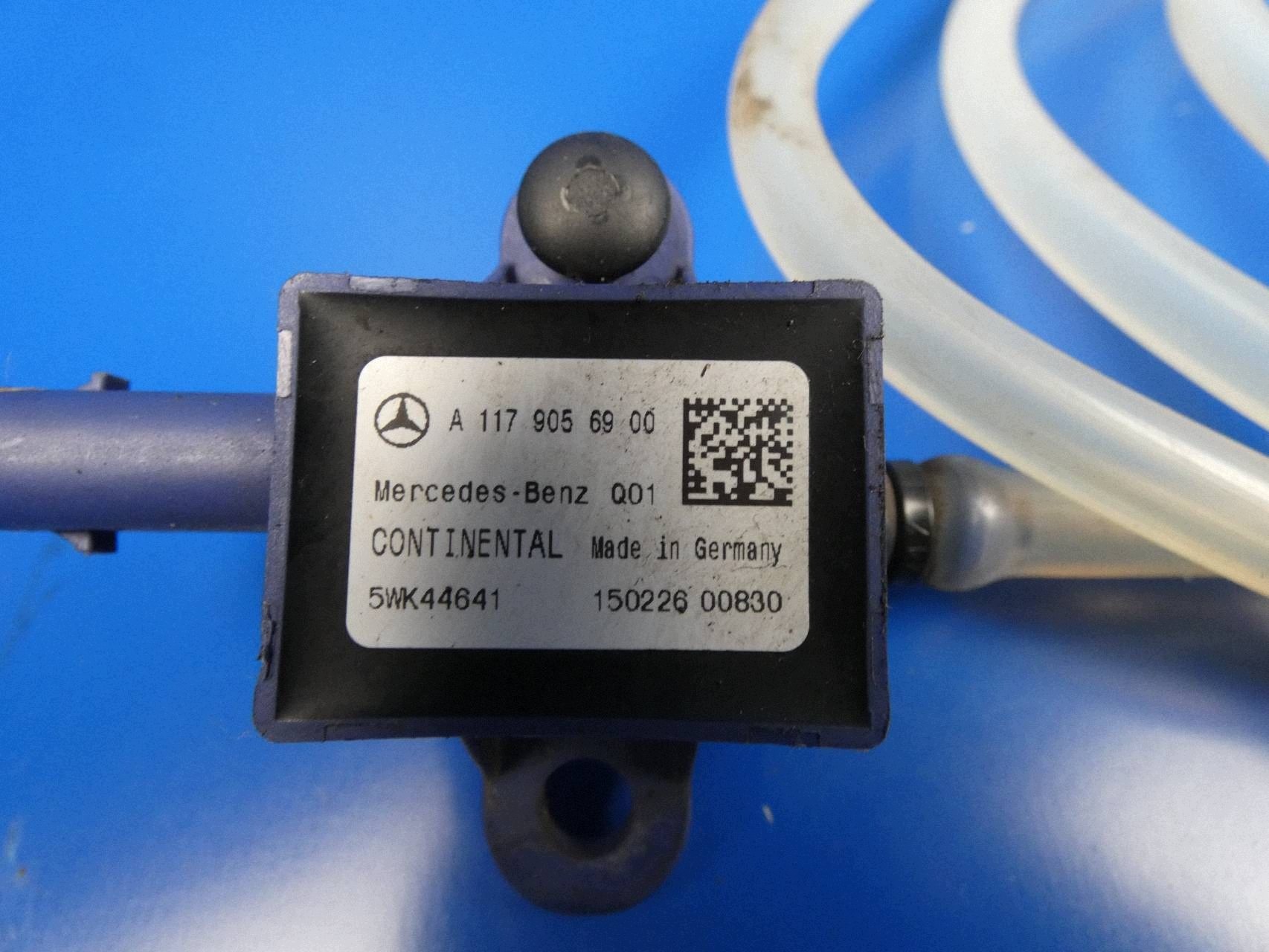 MERCEDES CLA W117 crashsensor drucksensor fußgänger AIR BAG KOMPLET
