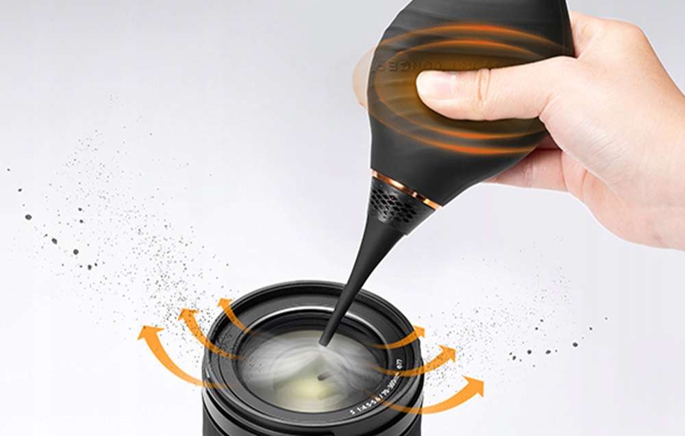 K&F Concept Gruszka Do Czyszczenia Optyki Aparatu Obiektywu Fotograficznego Waga produktu z opakowaniem jednostkowym 0.372 kg