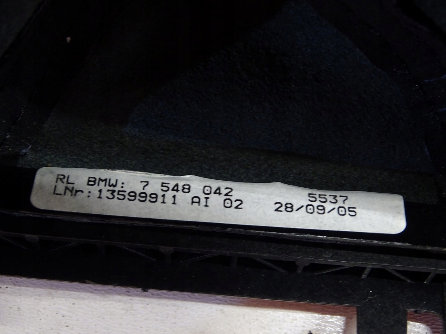 DEKOR ghetta TUNELU SRODKOWEGO BMW E92 E93 UK 7155646