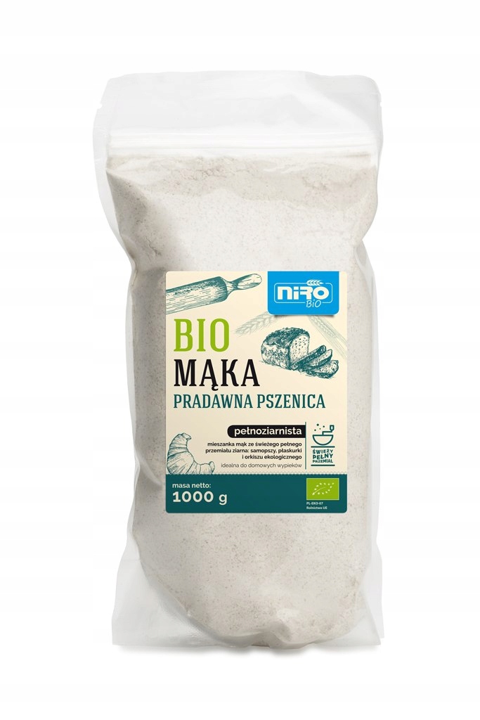 Pradávná Razová Mouka Bio 1 kg Niro
