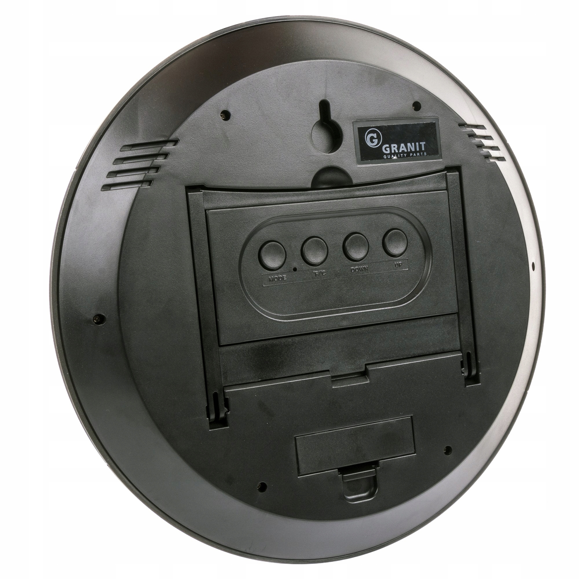 Zegar ścienny duzy LCD wskazania czasu Granit Typ ścienny