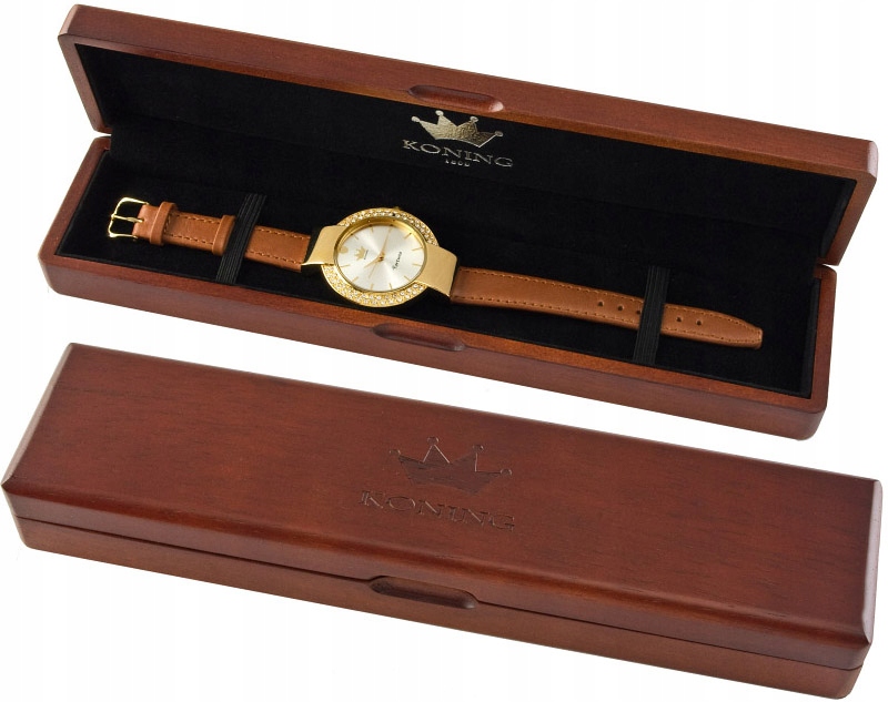 Pudełko Drewniane do zegarka Koning
