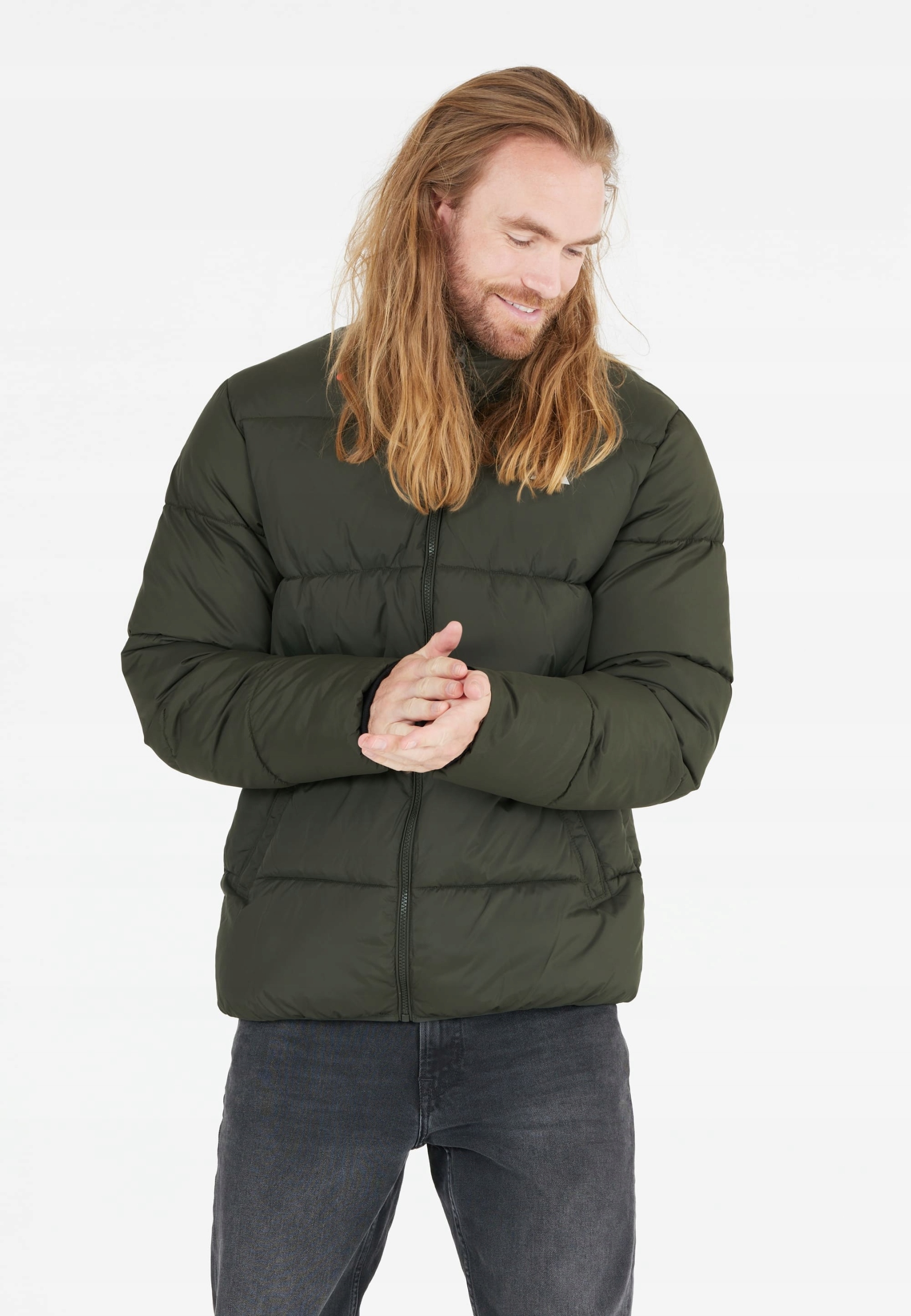 Zimní bunda Whistler Floter M Puff Jacket Hnědo-šedá XXL