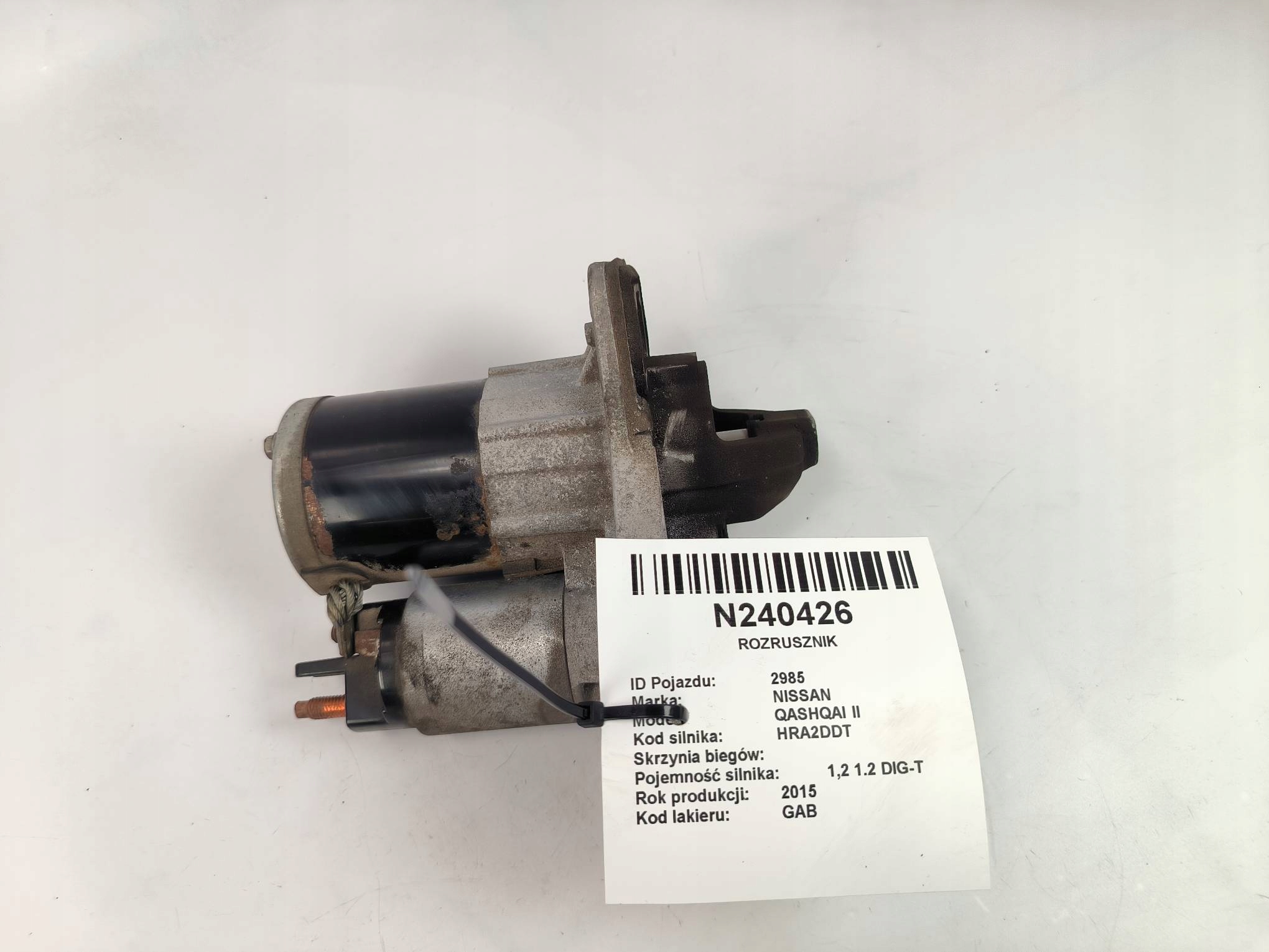 starter 233006867R NISSAN QASHQAI II