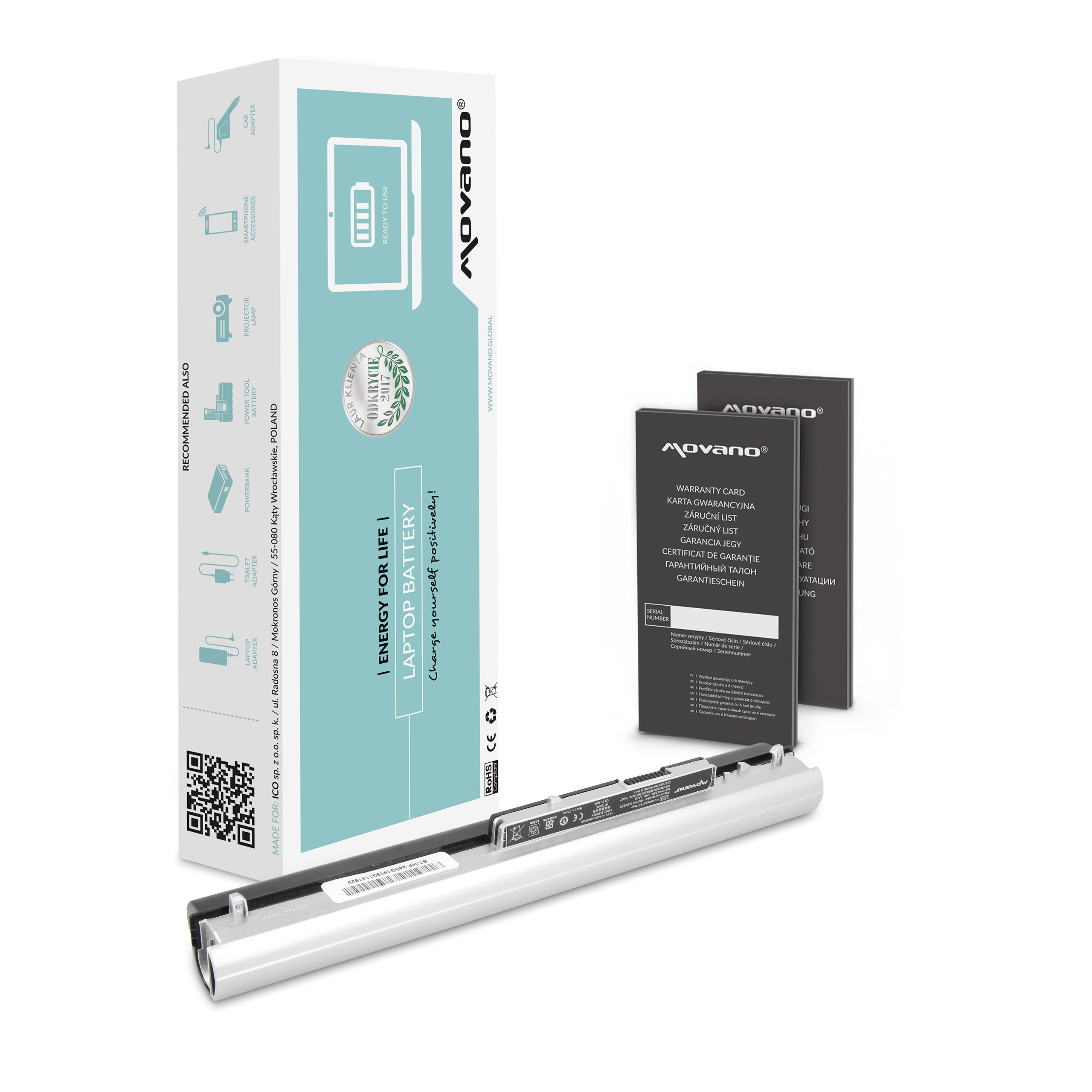 Baterie Movano pro Hp 248 G1, 340 G1