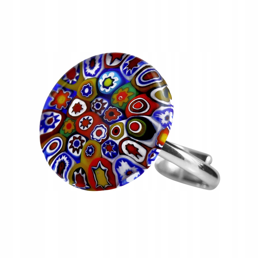 Prstýnek Harf vícebarevný dámský univerzální kroužek