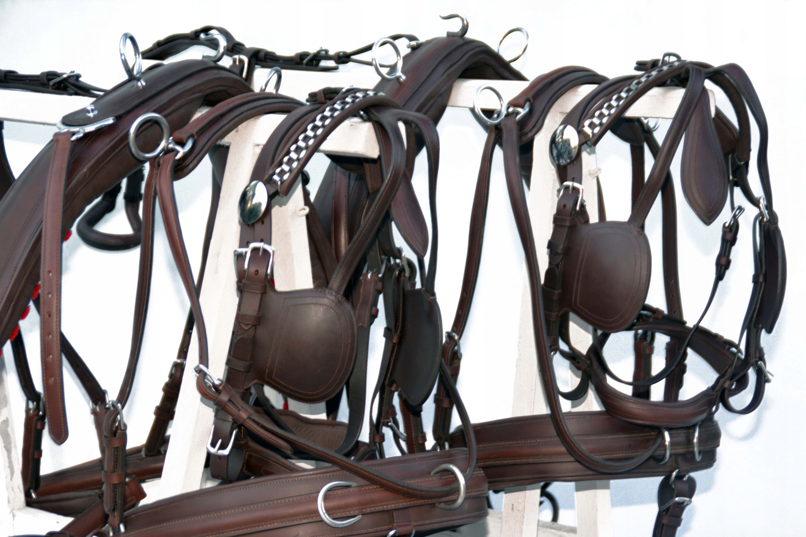 Uprząż Na Parę Koni Roz.full