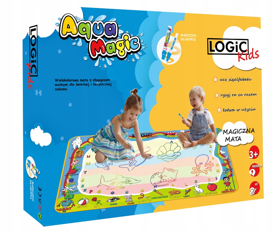 MATA WODNA DO MALOWANIA WODĄ POLSKI ALFABET GIGANT Kod producenta 5904844948212