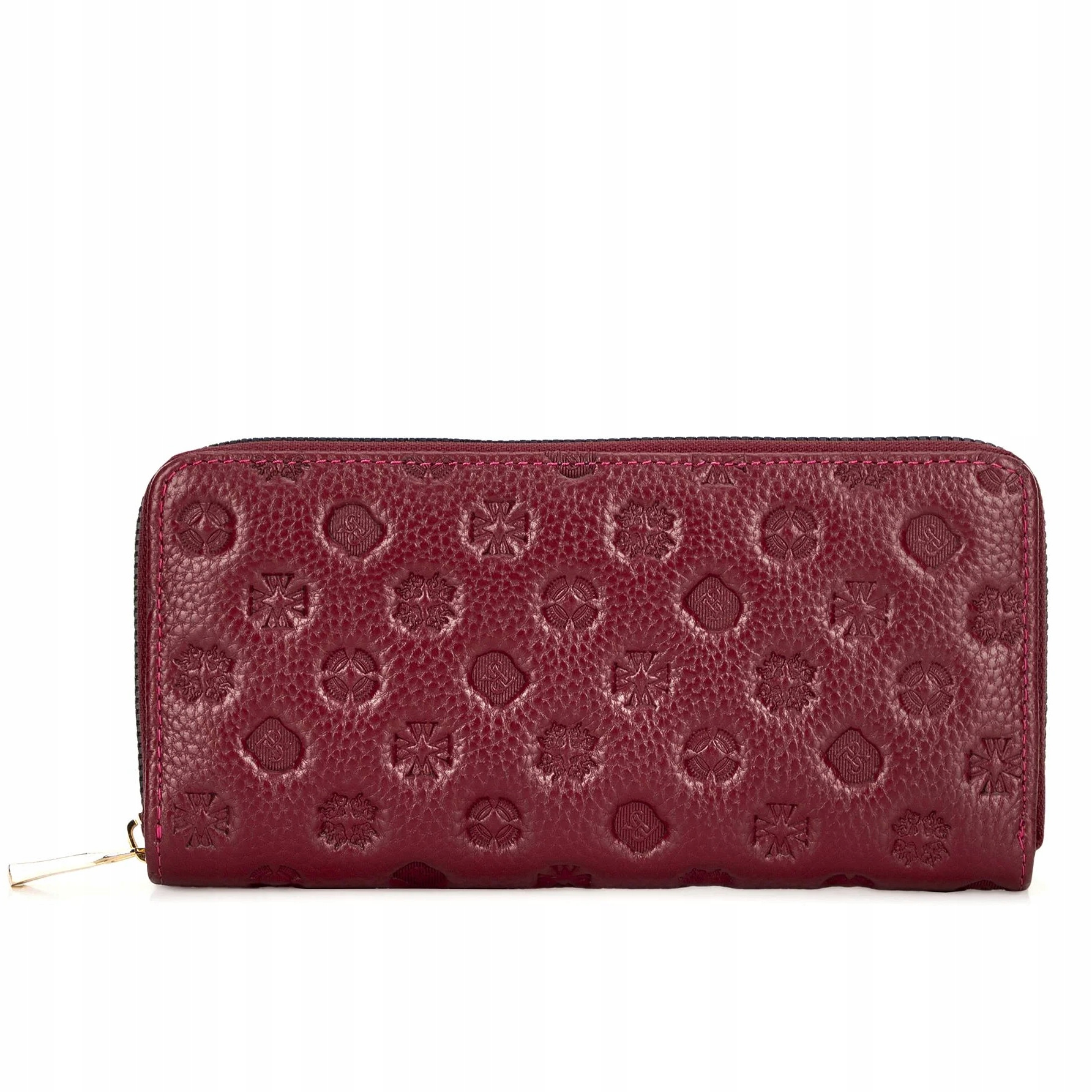 Velká dámská kožená peněženka s vyraženým monogramem Wittchen 99-1E-364-3