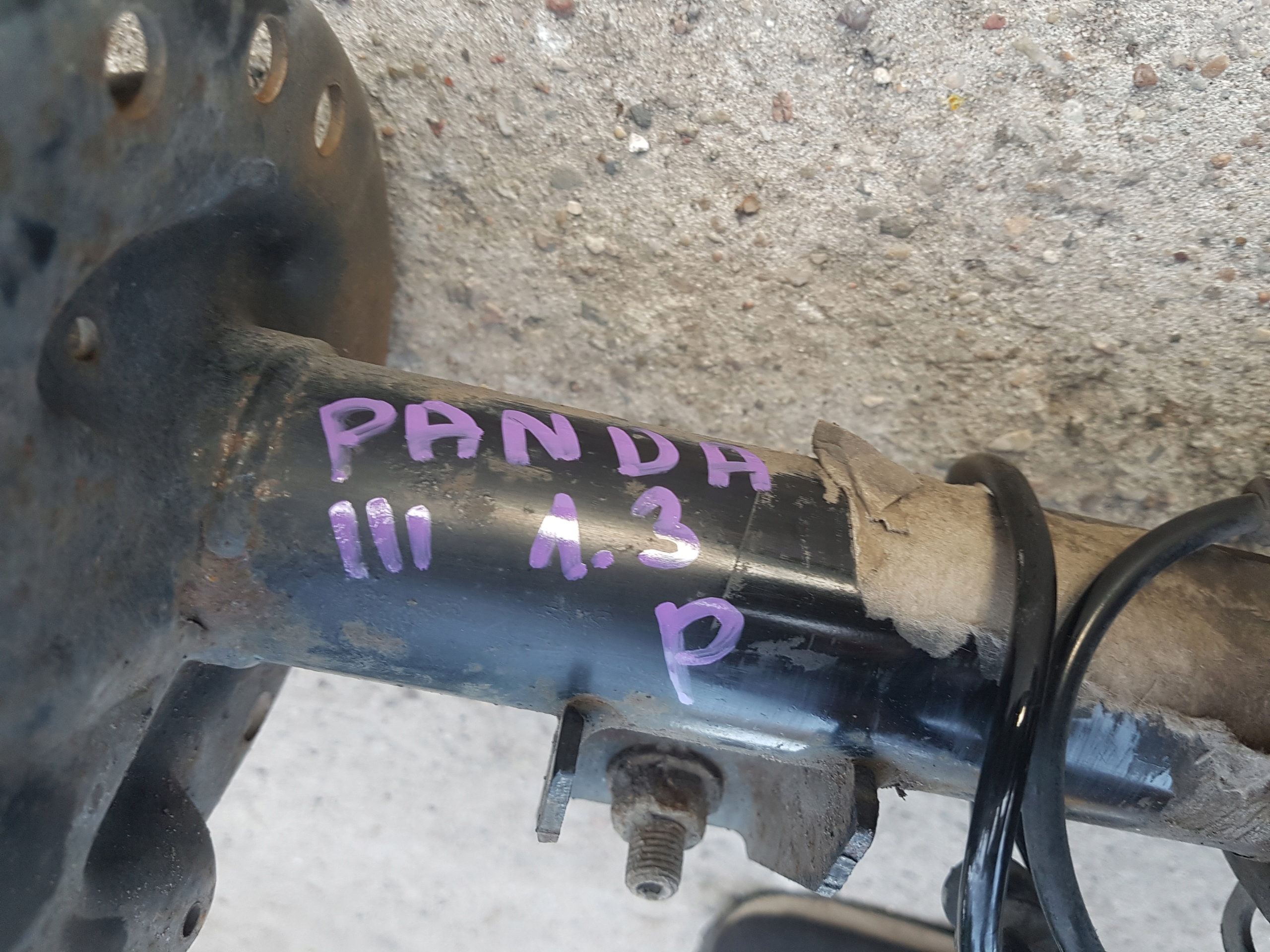 MCPHERSON FIAT PANDA III Strona zabudowy przednie lewe przednie prawe