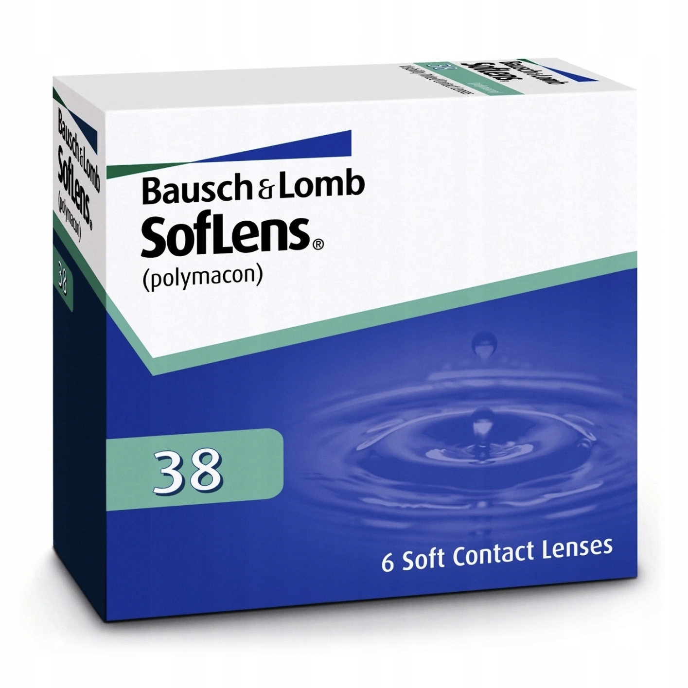 

SofLens 38 6 szt. Soczewki Kontaktowe Miesięczne