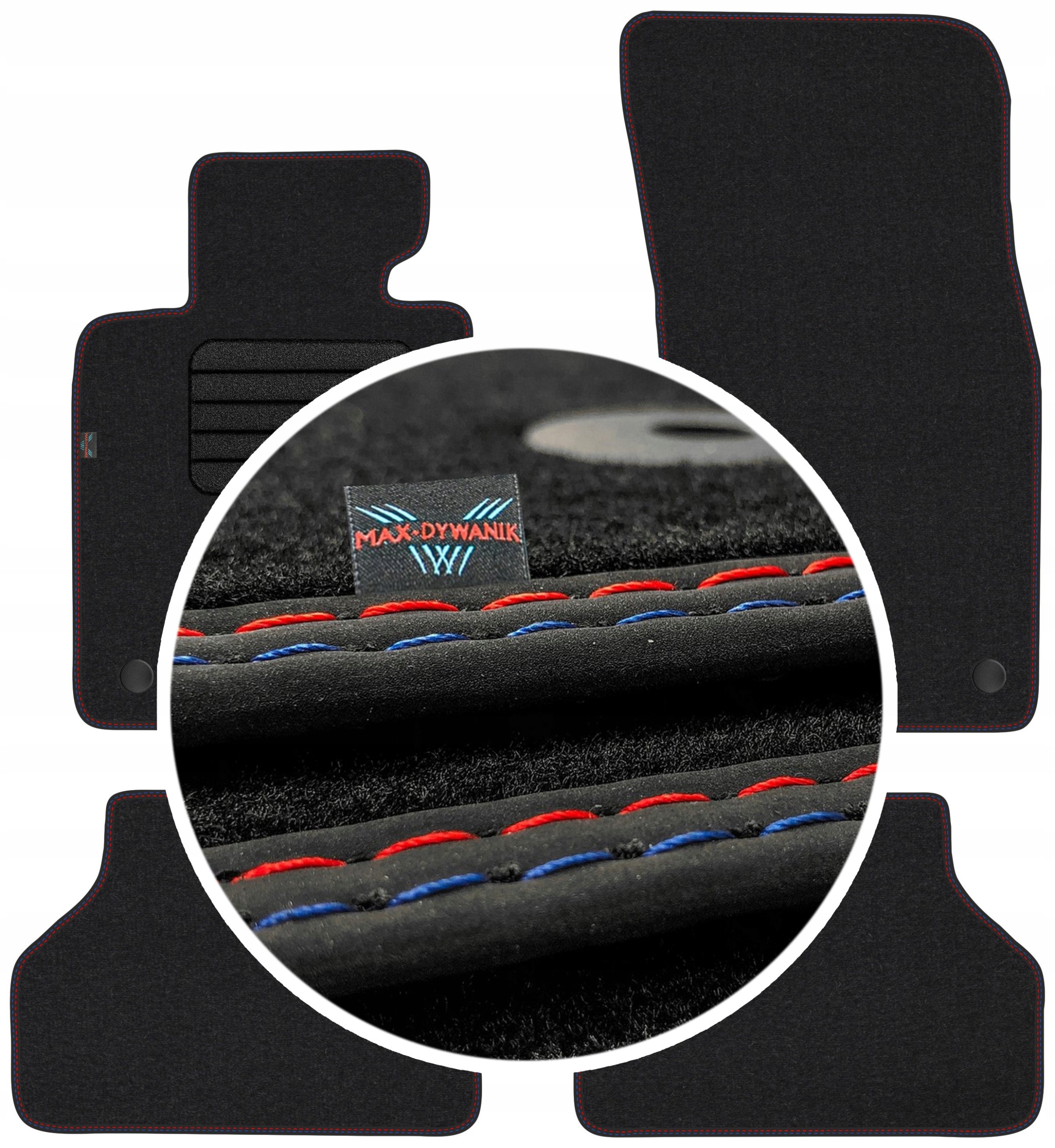 

Bmw 5 E60 E61 2003-2010 Wycieraczki welurowe