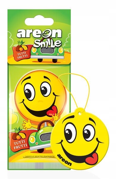 

Areon Smile odświeżacz do samochodu Tutti Frutti