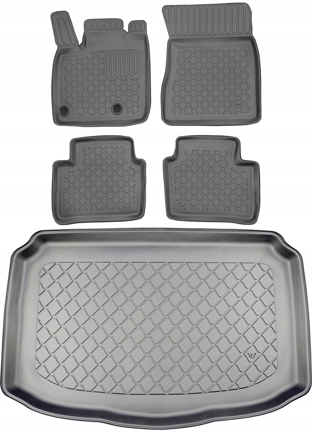 Nissan Qashqai III nie je určený pre e-Power 2021 Sada Koberce batožinový priestor