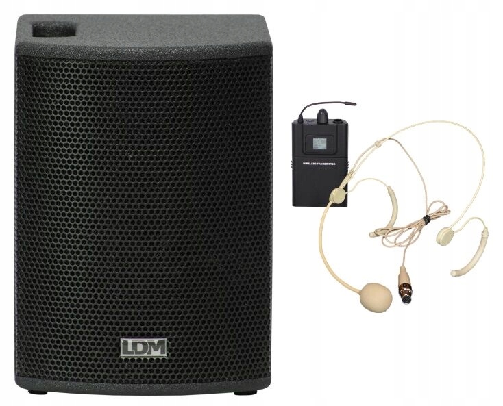 LDM Cube Light T1100 B100/N100 Kolumna Z Zasilaniem Akumulatorowym