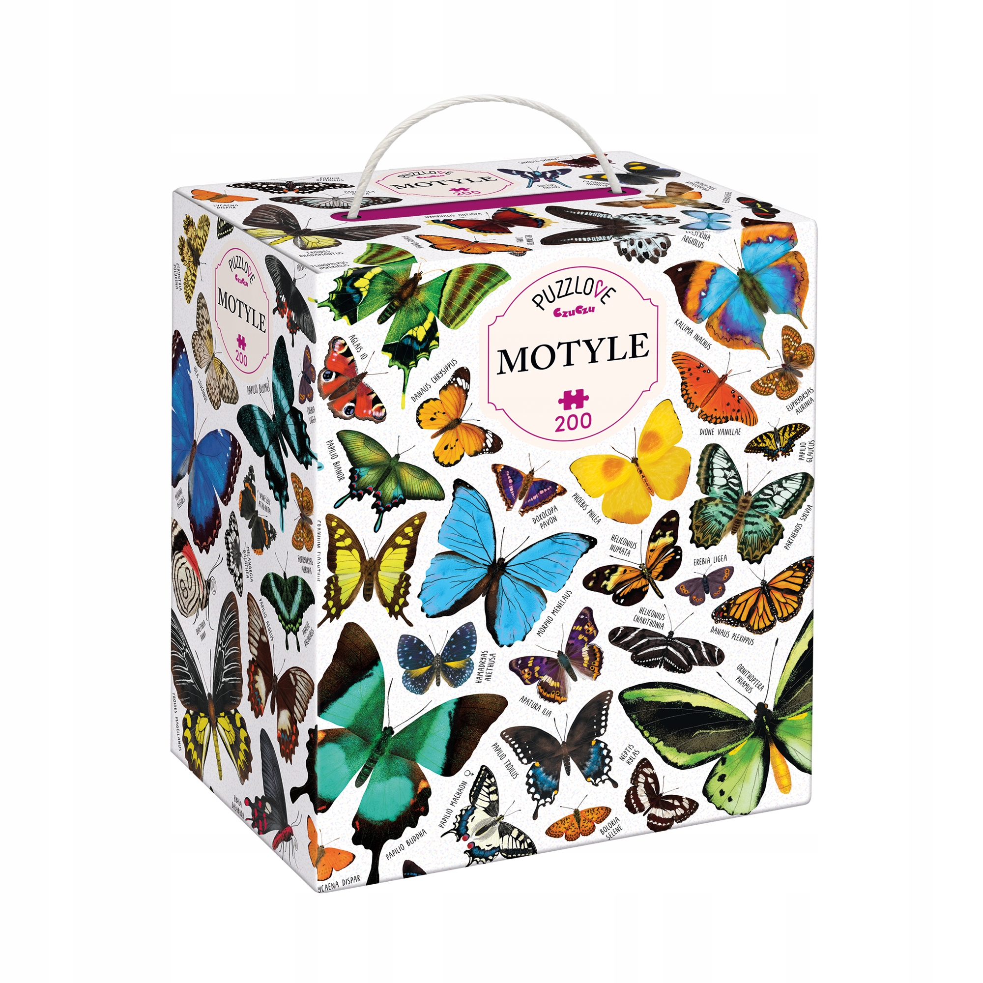 Puzzlove CzuCzu Motyle puzzle 200 elementów