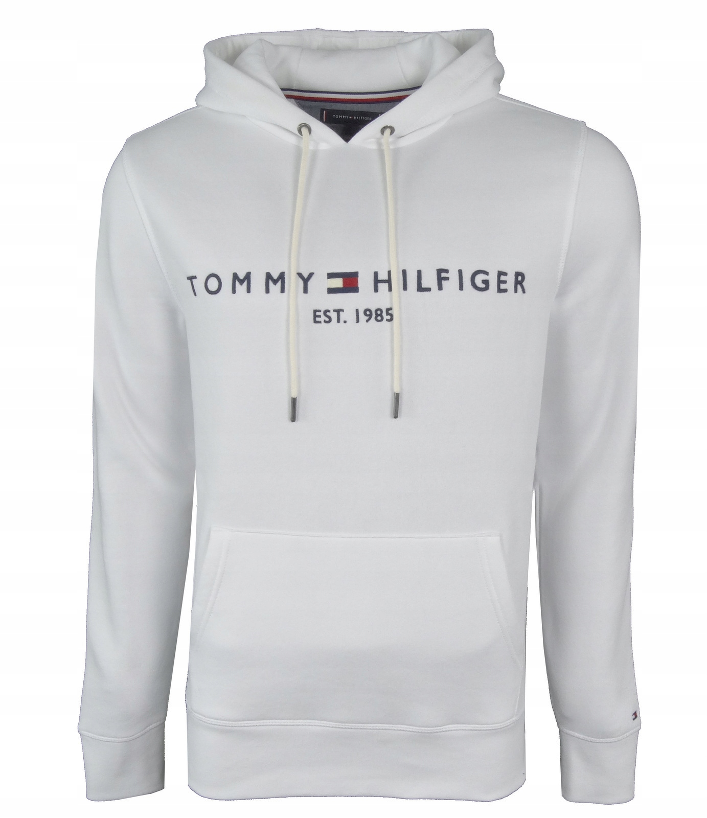 Tommy Hilfiger pánská mikina s kapucí, bílá, L