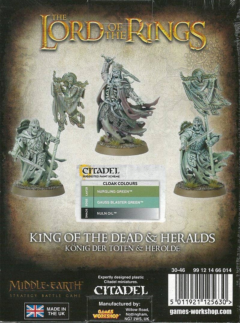 King of the Dead and Heralds Games Workshop The Lord of the Rings Wydawca Games Workshop