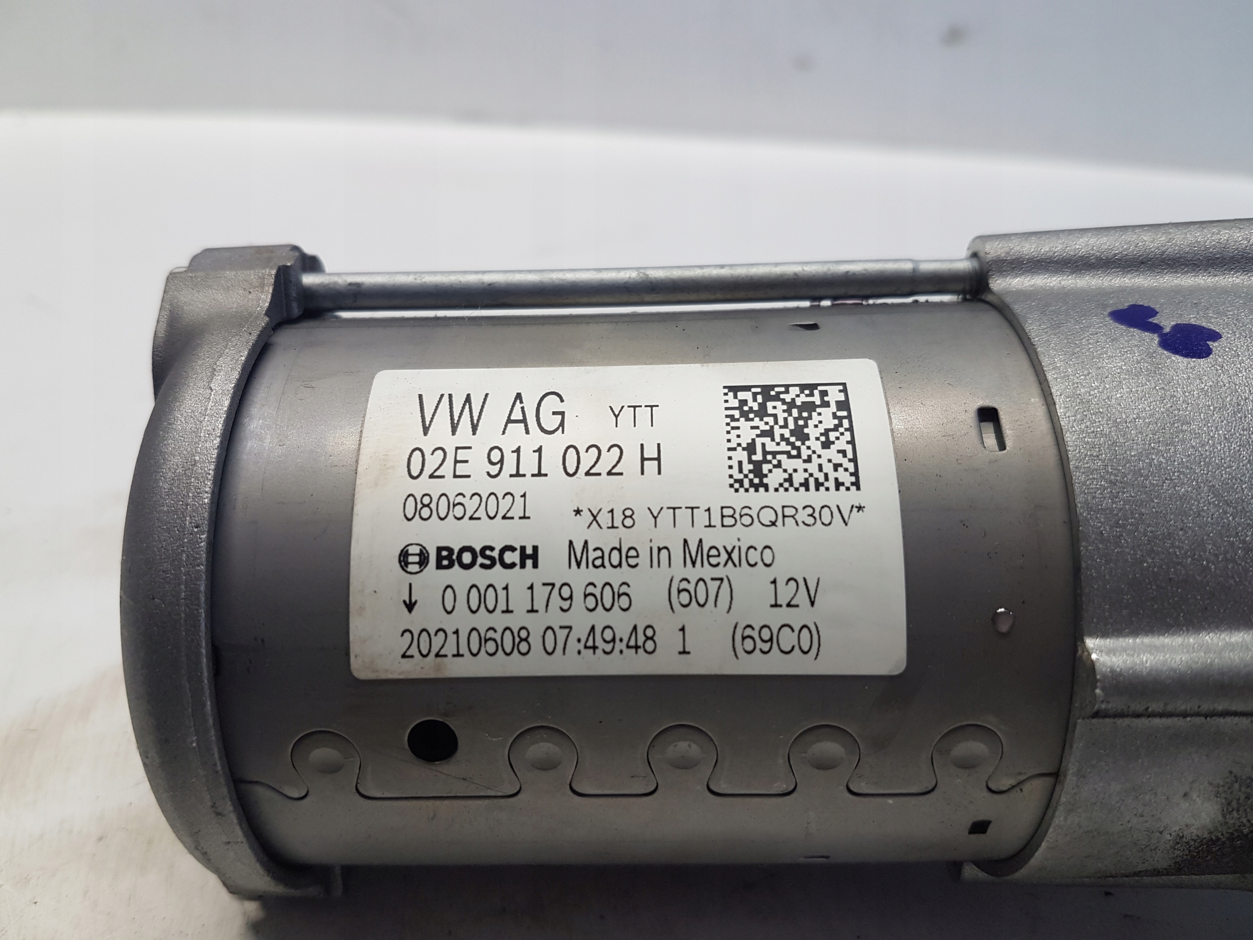 VW TIGUAN ALLSPACE 1.5 tsi starter 02E911022H
