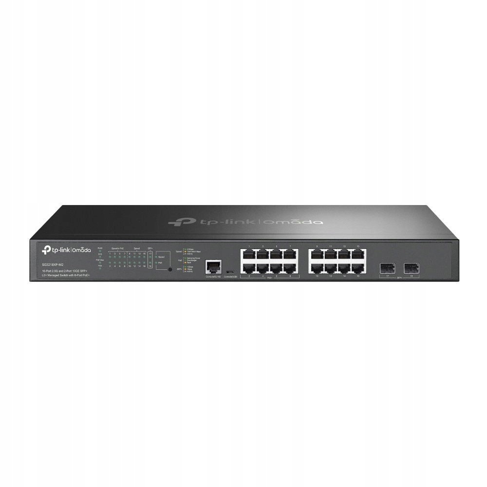 TP-Link SG3218XP-M2 16x2.5G 2xSFP+ L2+8xPOE+ Omada switch