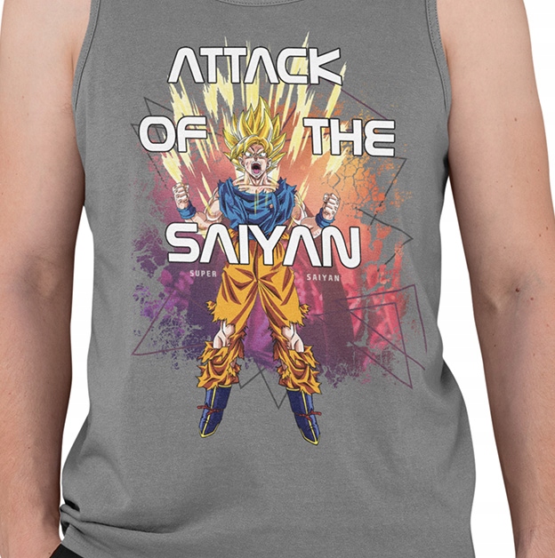 TANK TOP DRAGONBALL ATTACK OF THE SAIYAN Marka inna