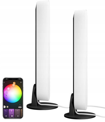 Lampka biurkowa Philips Hue Biały (2 szt.)
