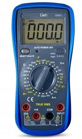 Multimetr GM50G GETI