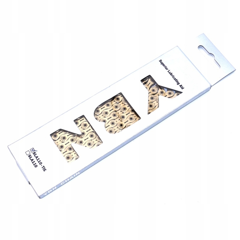 Łańcuch Ybn 11 SLA110-TIG 116ogniw 253gramy Najlepszy! Ti-N Coating