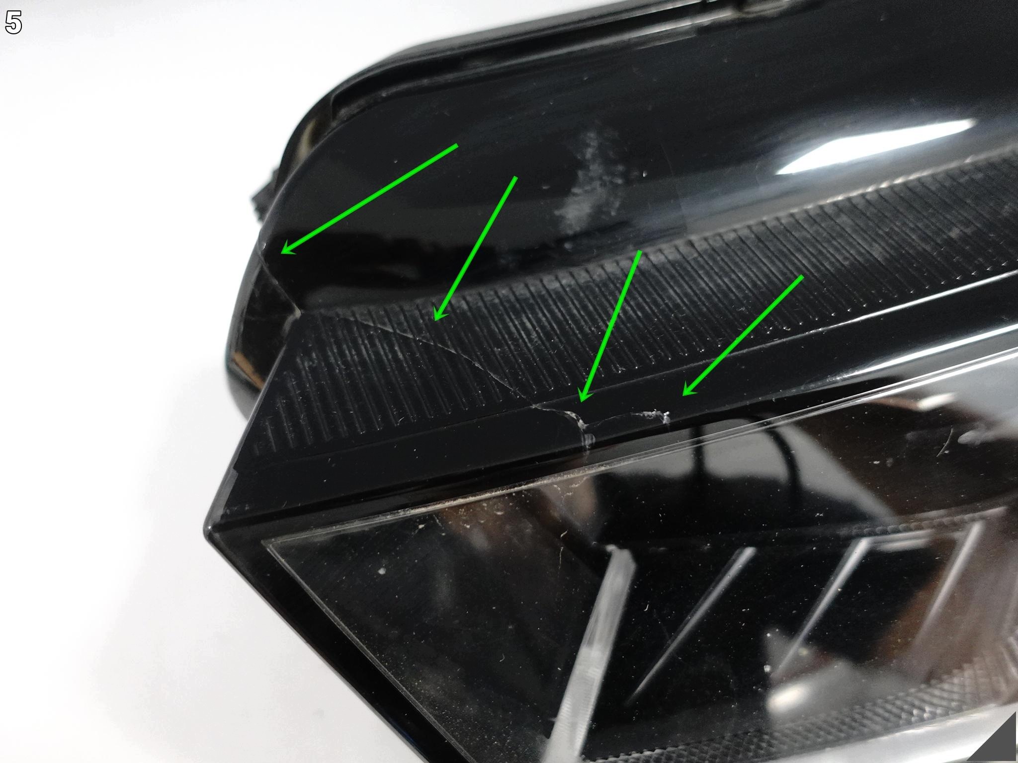 SKODA OCTAVIA IV 4 5E4 20-24 light FULL LED CRYSTAL LIGHTING left front EU