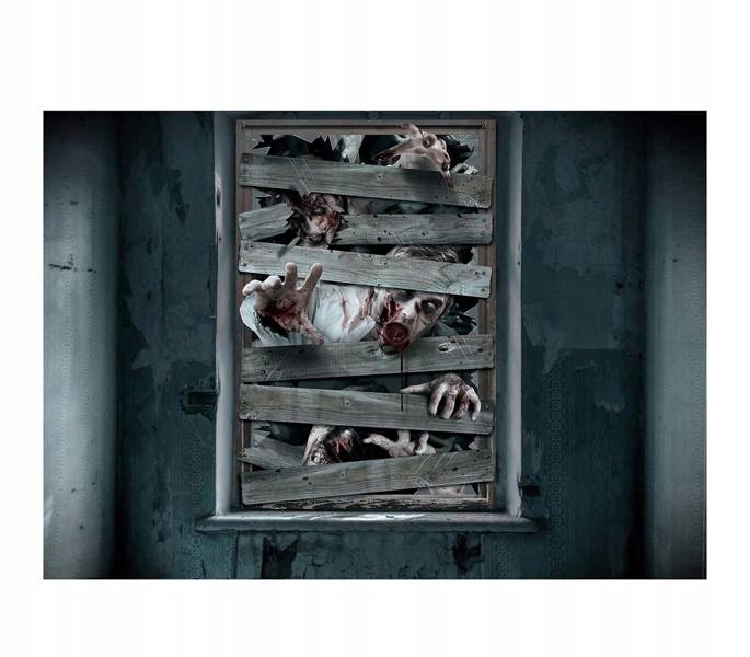 

Dekoracja Na Okno Zombie Atakuje Halloween