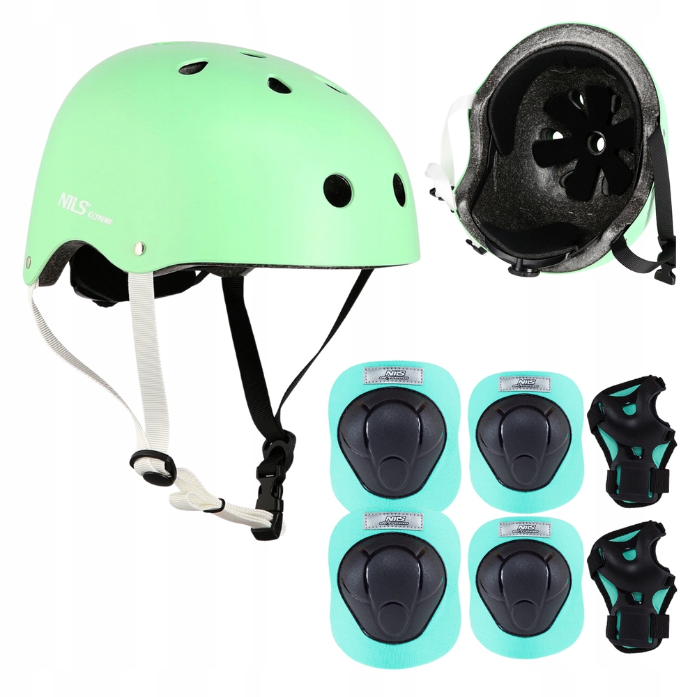 Helma s regulací Oříšek chrániče Sada na kolečkové brusle Kolo Skateboard