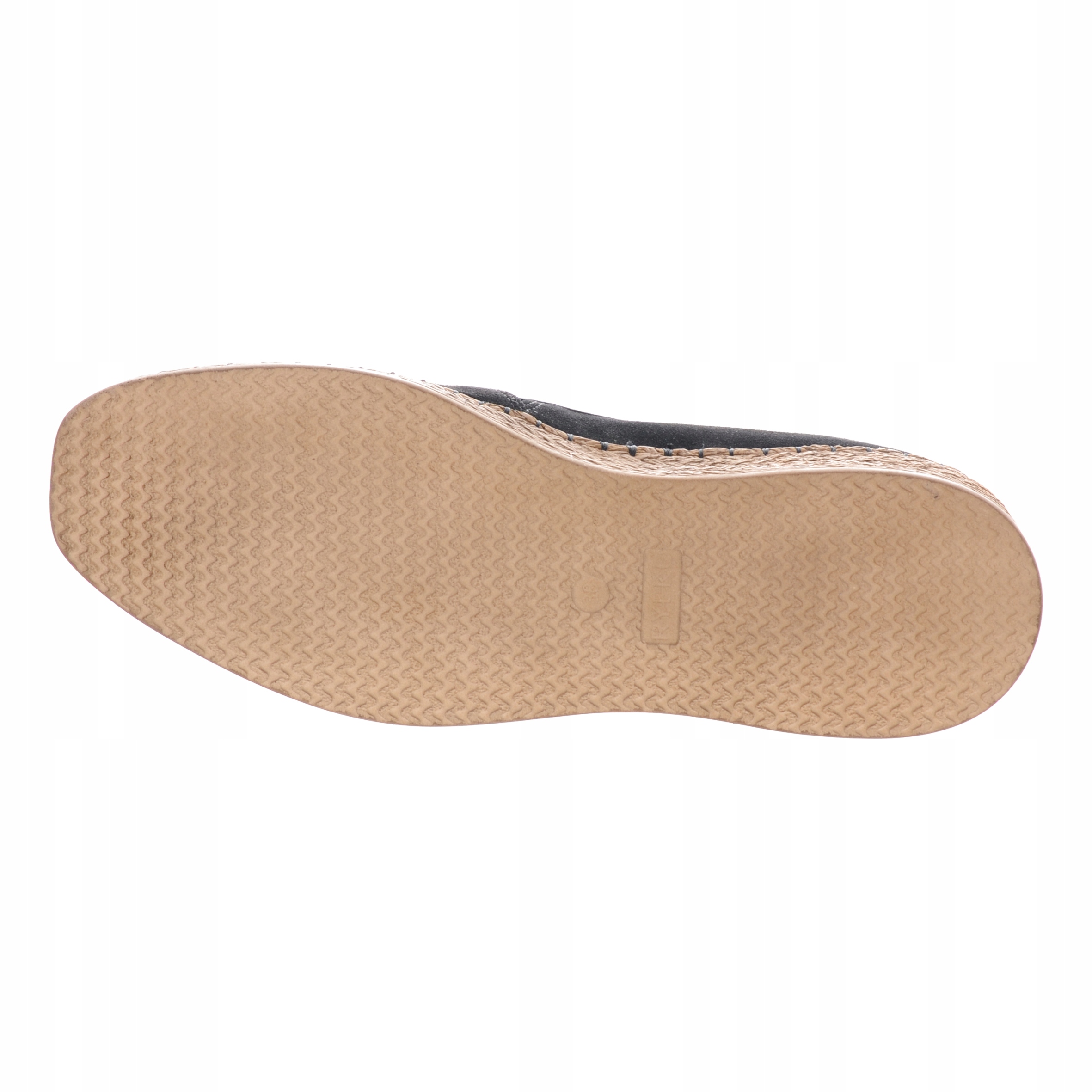 ESPADRYLE DAMSKIE RYŁKO CZARNE ZAMSZOWE R. 37 Kolekcja 2023 WIOSNA