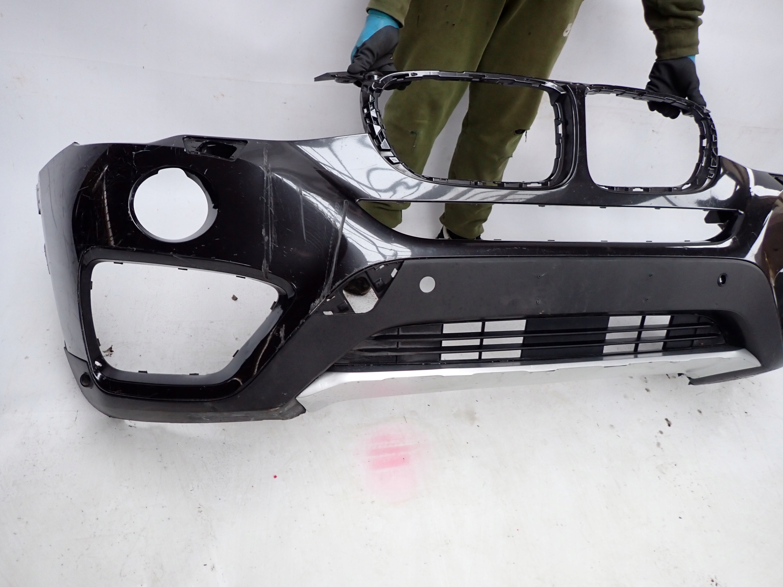 BMW X4 F26 14- X-LINE XLINE bumper front front 7338533 SPR PDC