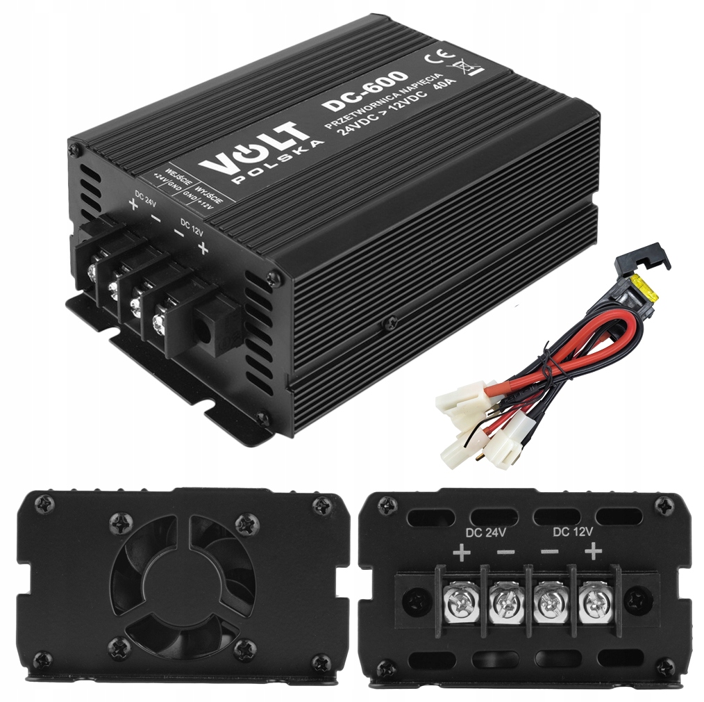 

Przetwornica Reduktor Napięcia 24V 12V 600W 40A
