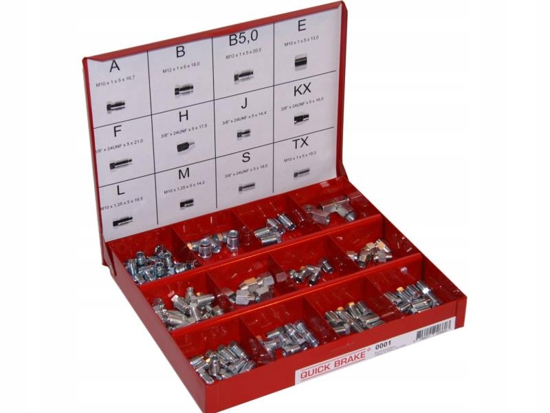 Quick BRAKE 0001 асортимент, кріплення