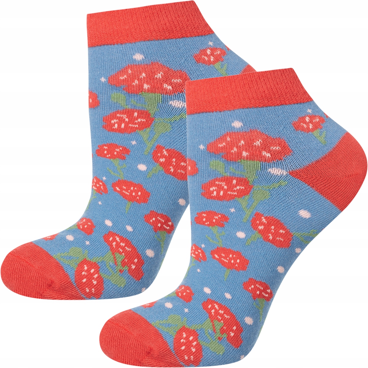 

Skarpetki Stopki Damskie Soxo Wyższe Kolorowe