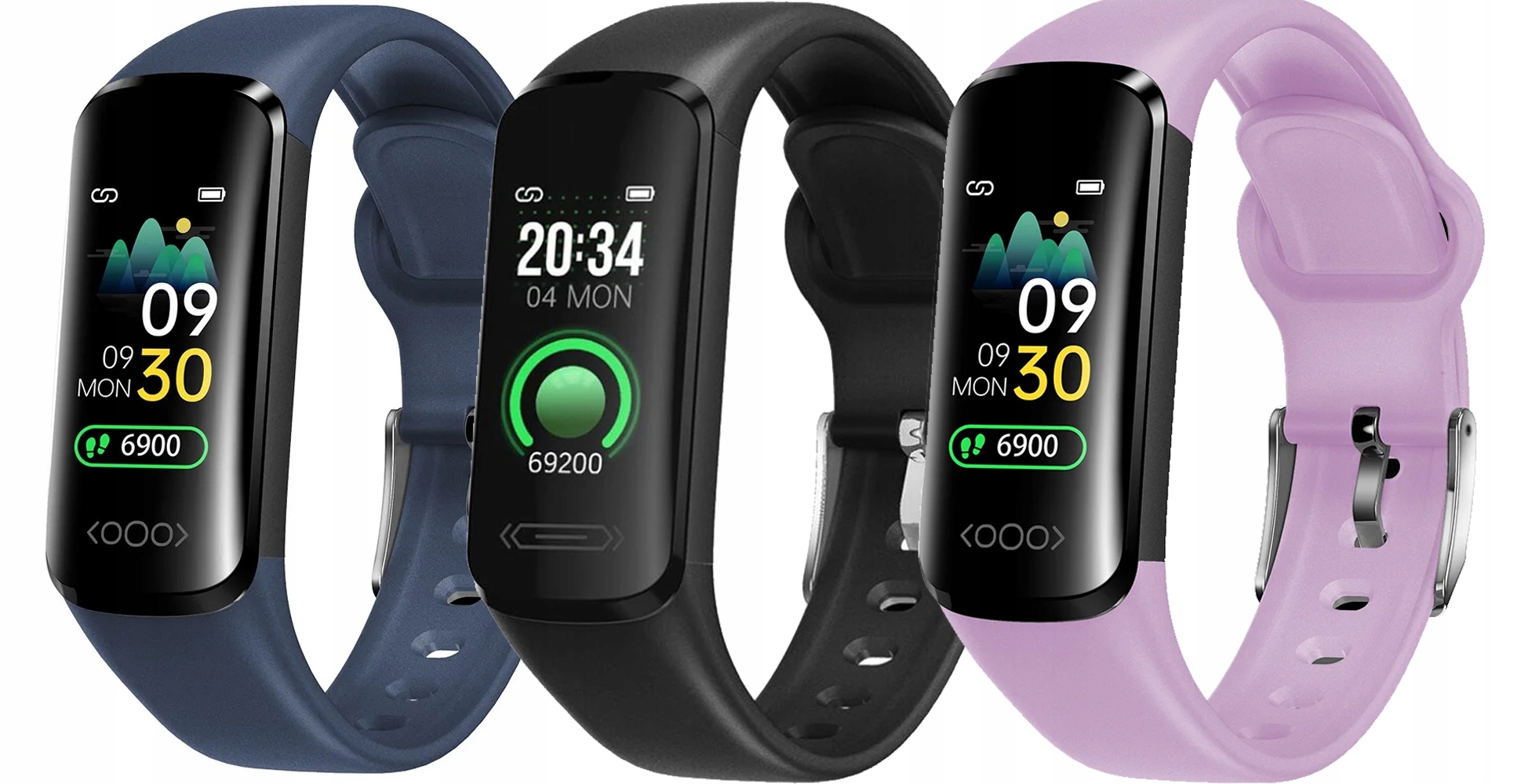 ZEGAREK SPORTOWY SMARTWATCH SMARTBAND OPASKA SPORTOWA DAMSKI PULS PRO SPORT Stan opakowania oryginalne