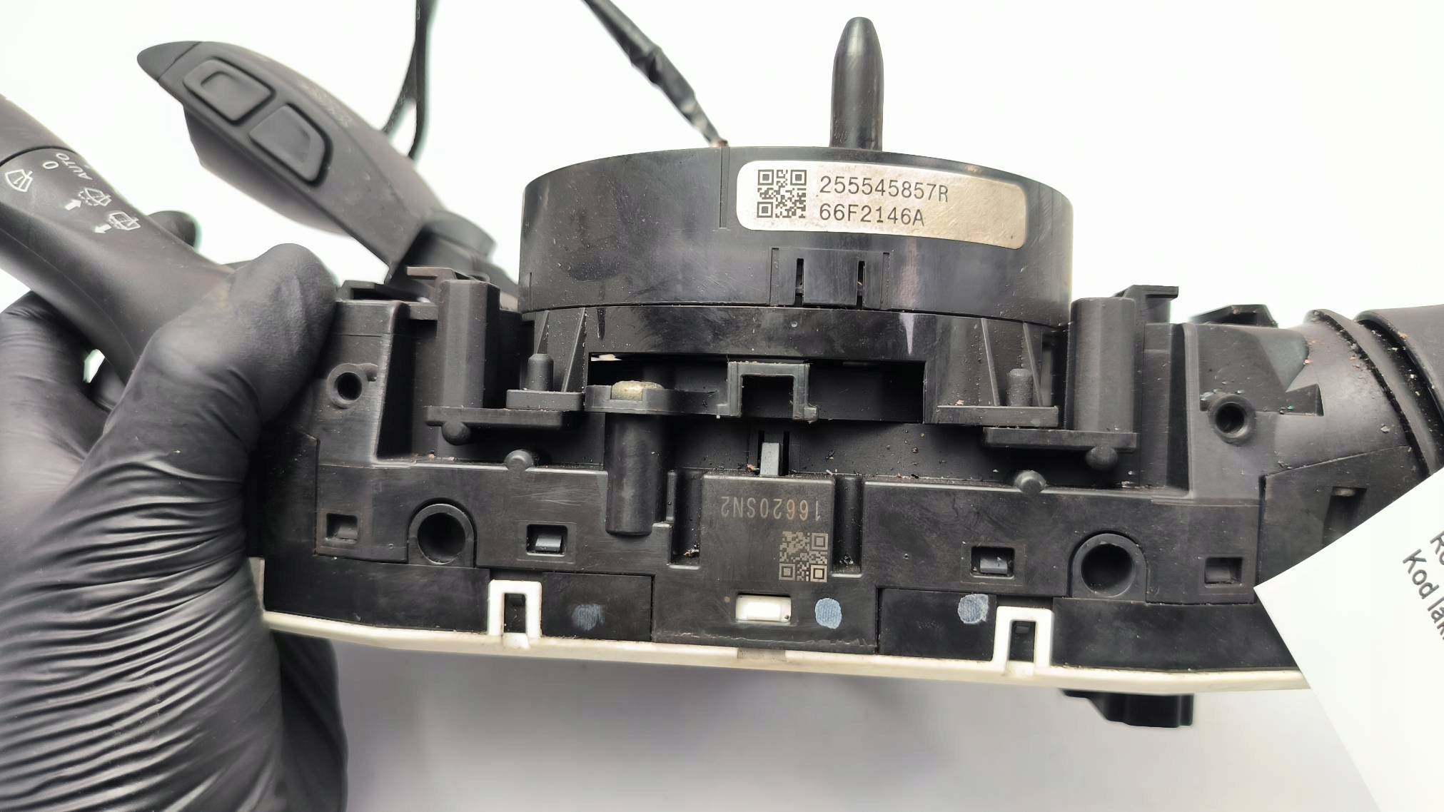 commande levier commodo sous volant 255678341R RENAULT KADJAR