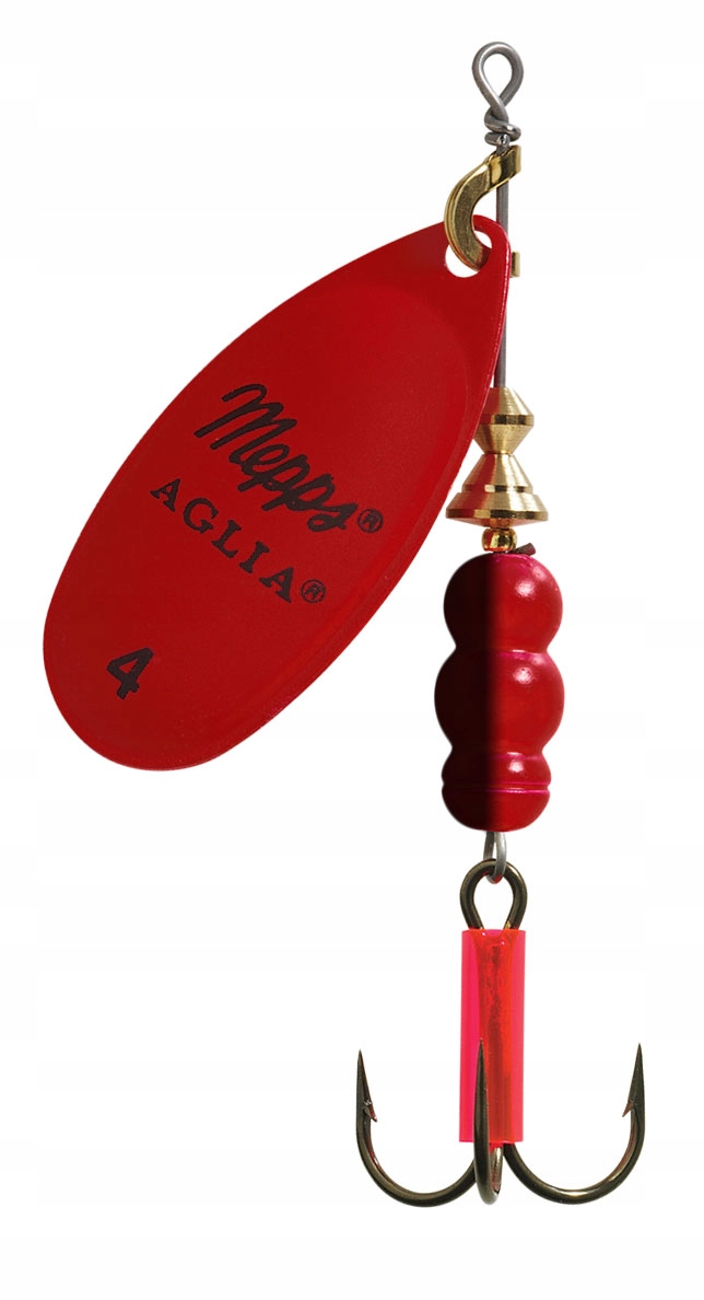 Błystka Obrotowa Mepps Aglia Fluo Red r. 4 9 g