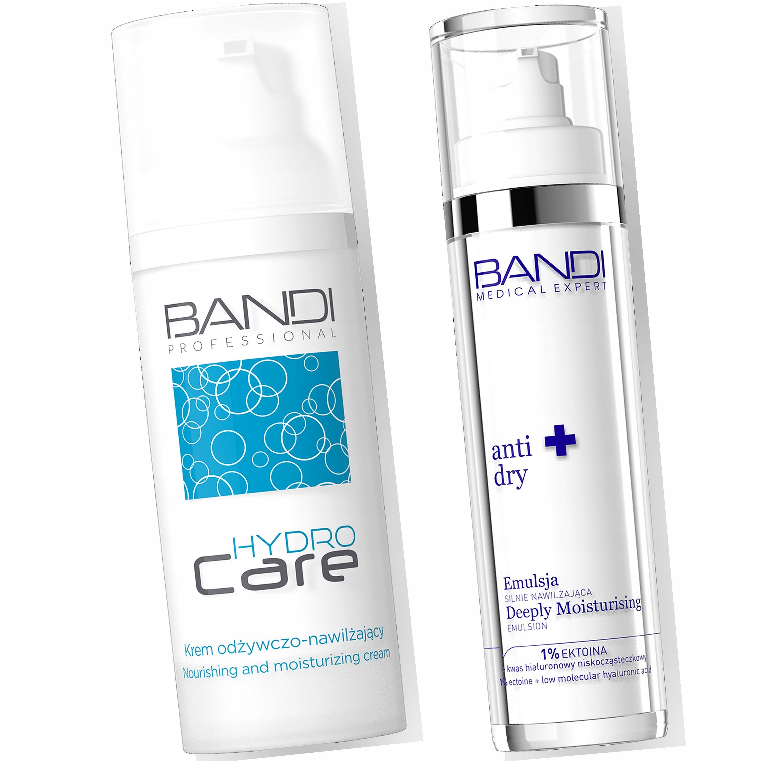 Bandi Zestaw 2 kremów do twarzy Nawilżenie Ochrona cera sucha-Zdjęcie-0