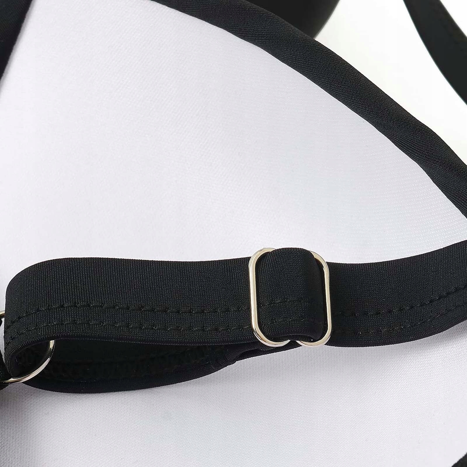 JEDNOCZĘŚCIOWY STRÓJ KĄPIELOWY MONOKINI STRAPS/ XL Fason majtek figi