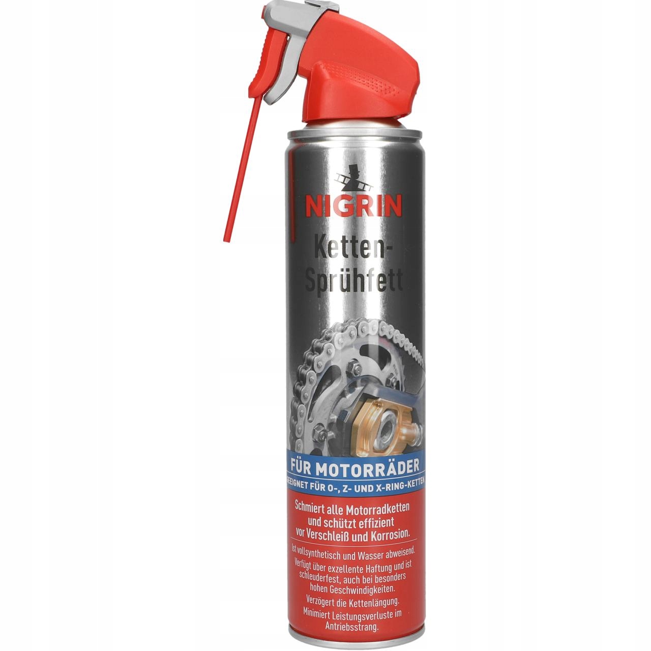 

Nigrin Smar do łańcuchów motocyklowych 400ml