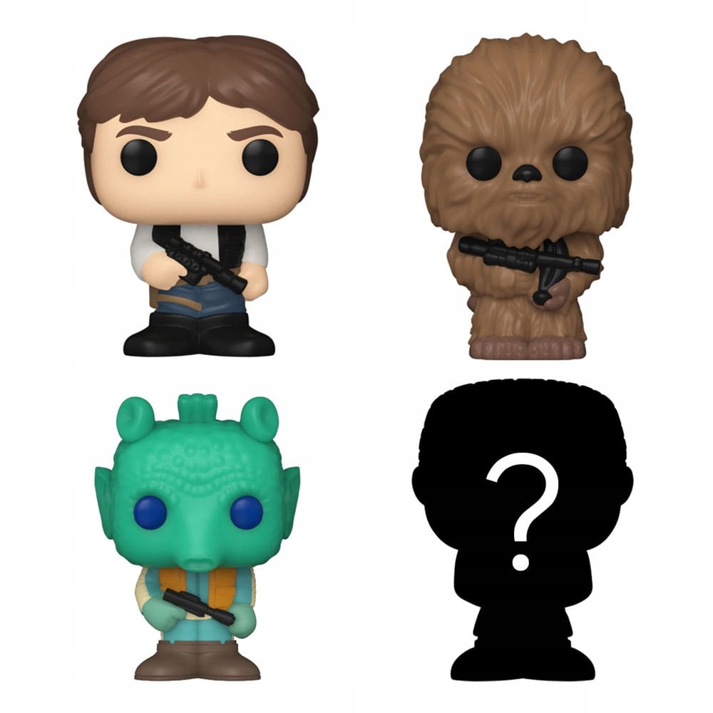 ZESTAW 4 Figurek FUNKO BITTY POP Star Wars SOLO 13985855962