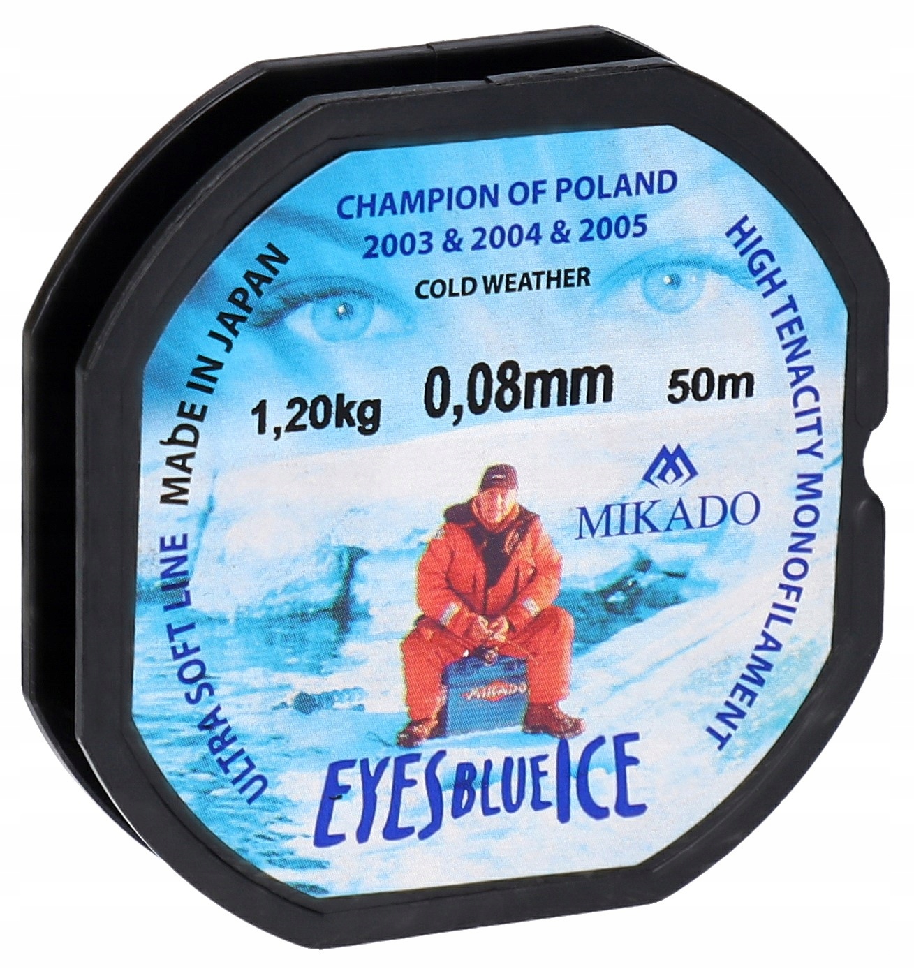 

Mikado Żyłka Podlodowa Eyes Blue Ice 0,14mm/50m