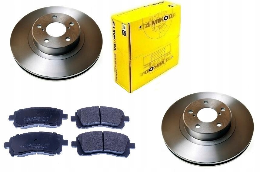 Kotouče Kostky Subaru Forester I Sf 1997-2003 Přední Sada 277 MM