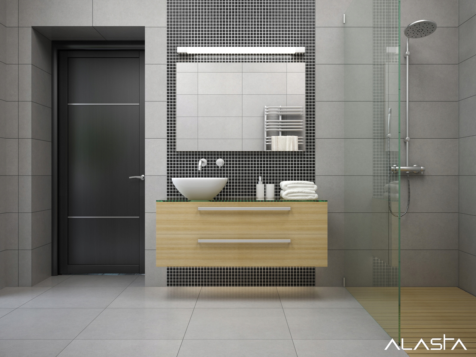 Lustro do Łazienki - Każdy Rozmiar - 115x40 cm Rodzaj zwykłe